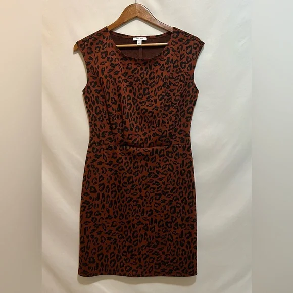Nine West Women’s Sleeveless Animal Print Dress Size Small - Never Worn - Picture 1 of 6